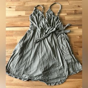 American Eagle - Don’t Ask Why Green Romper